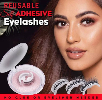 🔥Reusable Self-Adhesive Eyelashes