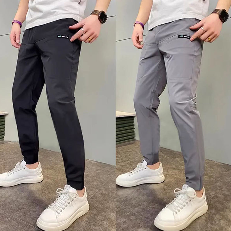 High Stretch Multi-pocket Skinny Cargo Pants