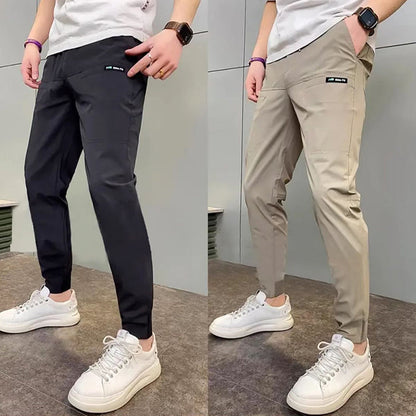 High Stretch Multi-pocket Skinny Cargo Pants