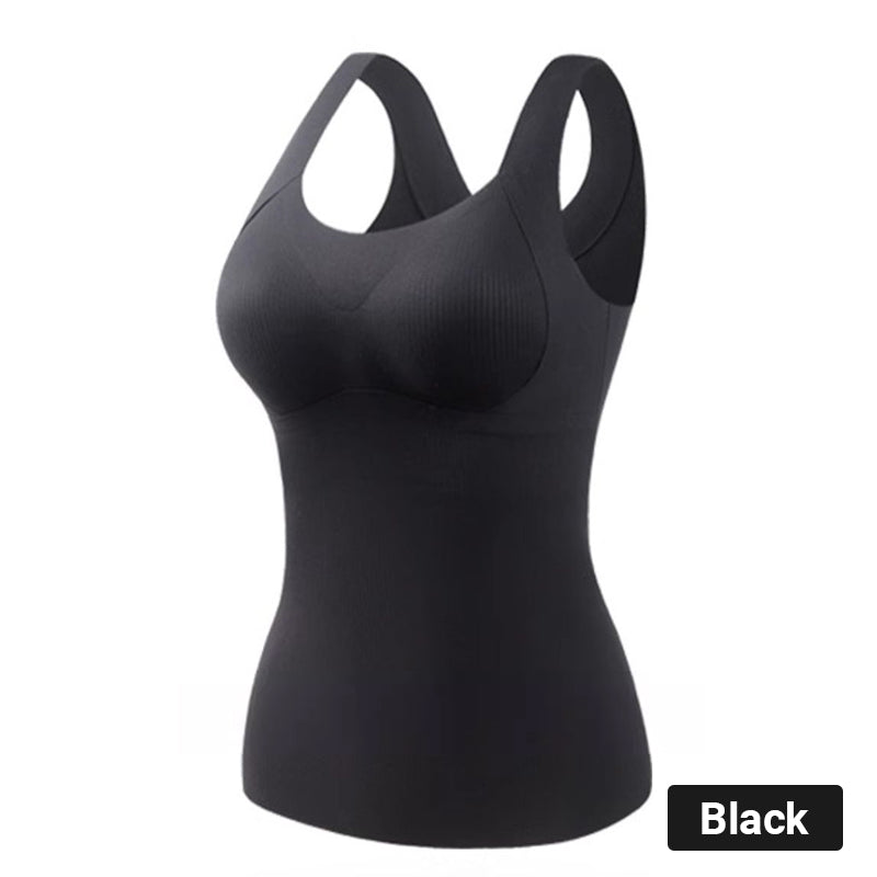 ✨Limited Time Offer ✨[Women’s Gift] Women's Thermal Tank Tops With Built-in Bra