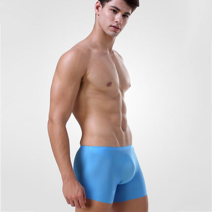 Men's 3D Stereo One-Piece Ice Silk Boxer